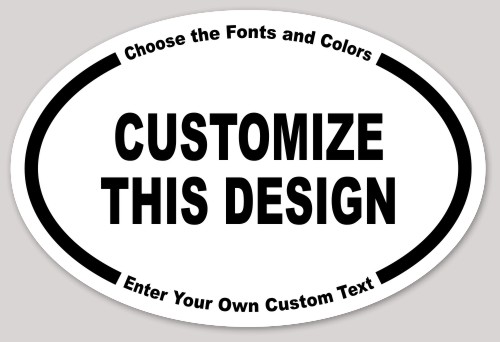 Customized / Personalized Sticker